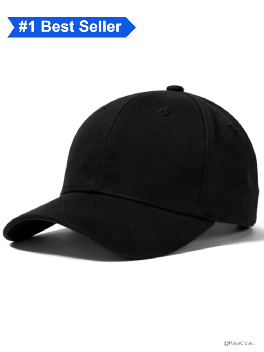 Vintage Adjustable Low Profile Baseball Cap Breathable 100% Cotton